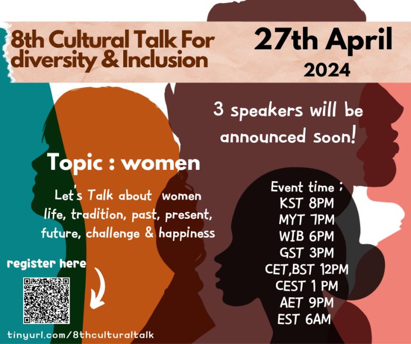 8th Cultural Talk additional poster